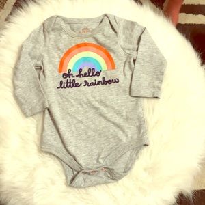 Cat & jack 0-3 month onesie